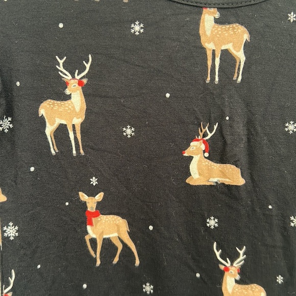 Kyte Baby Midnight Deer Bamboo PJ Top - Picture 2 of 5